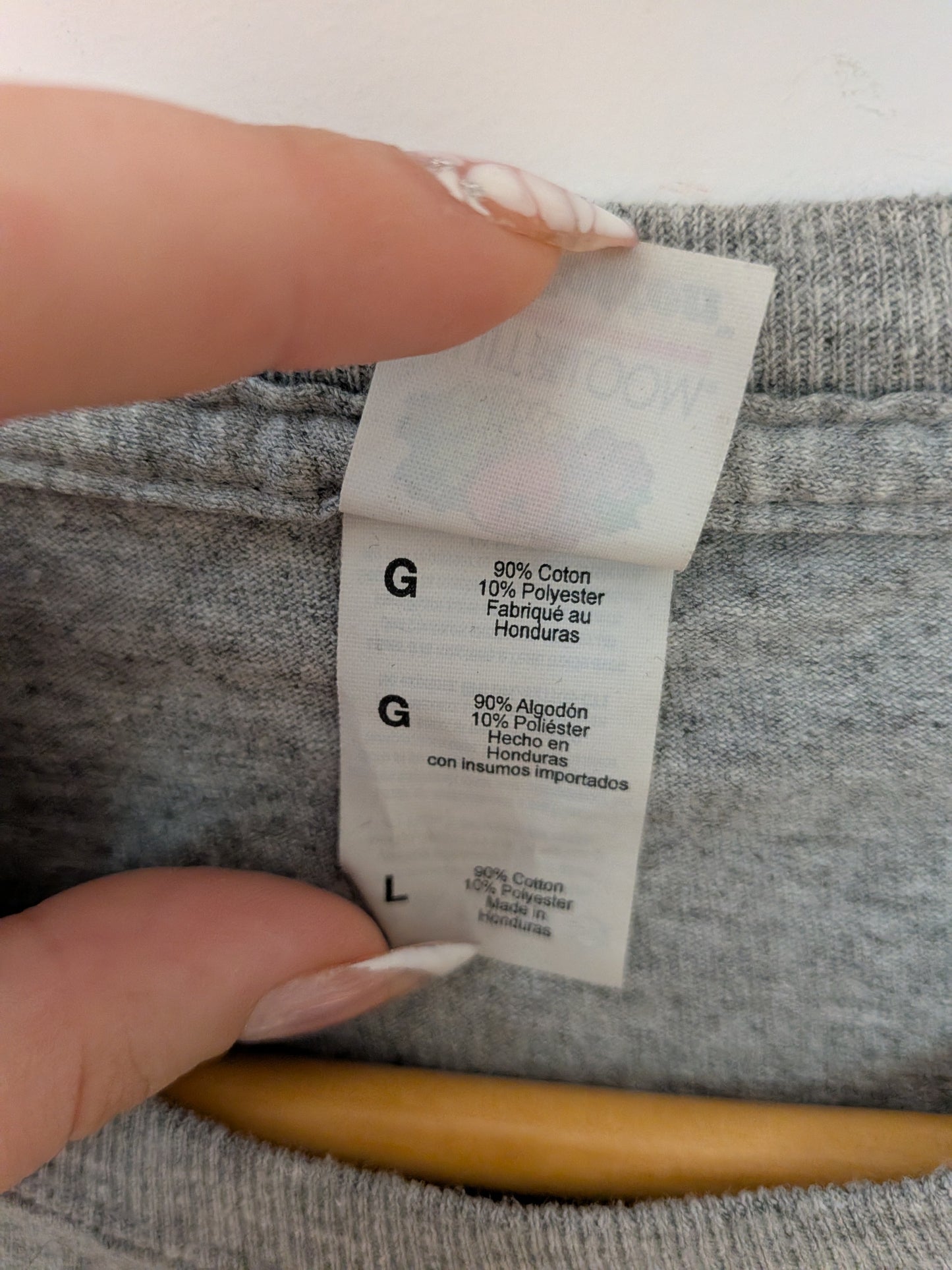 T-shirt gris Canadian Army - FRUIT OF THE LOOM - L
