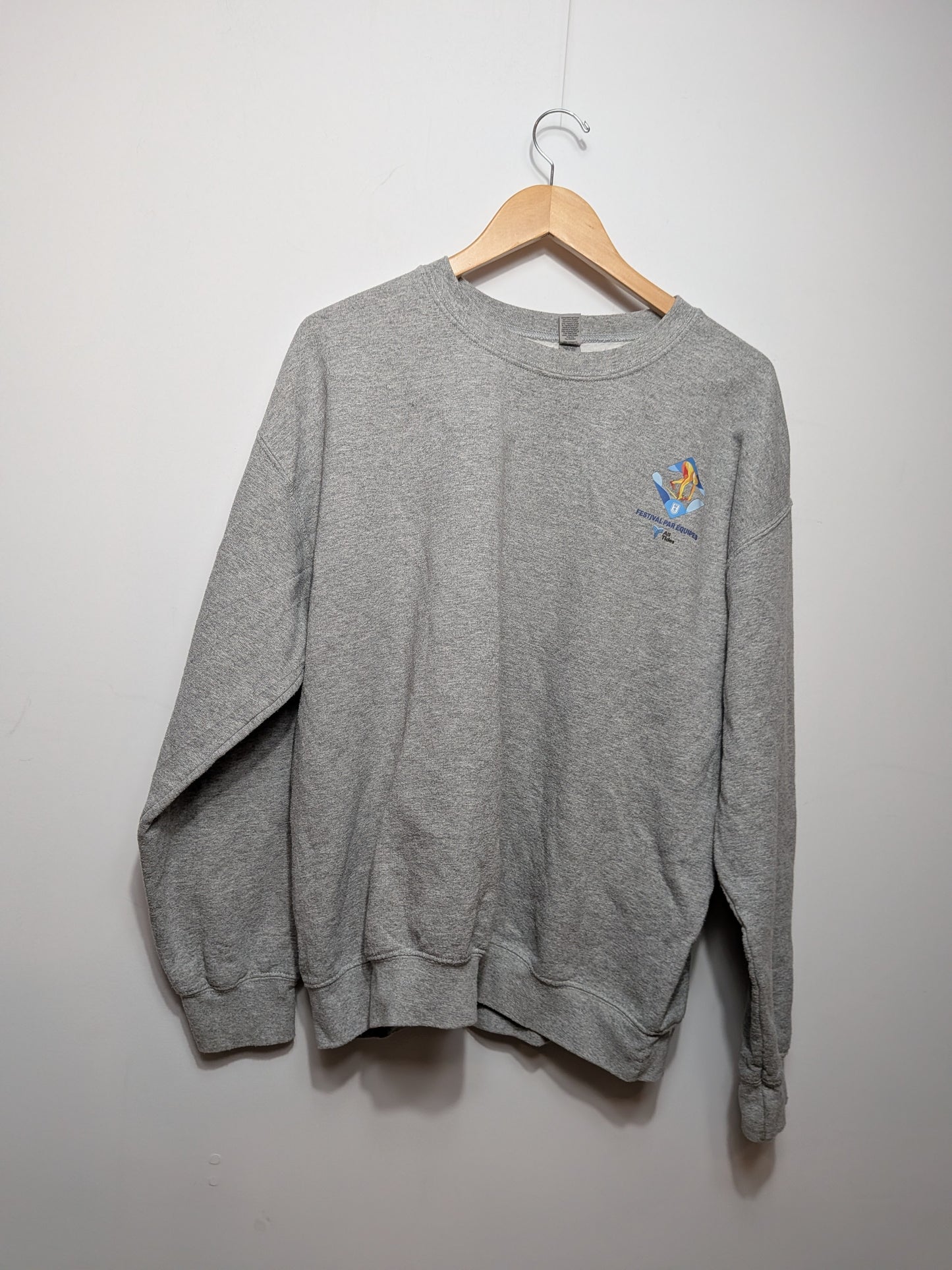 Crewneck gris Festival par Équipes - GILDAN - L