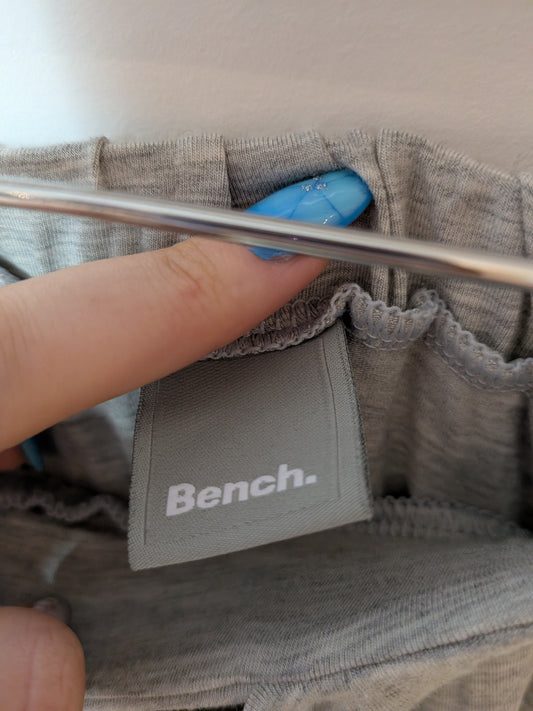 Jupe drapée gris clair chiné - Bench - XS