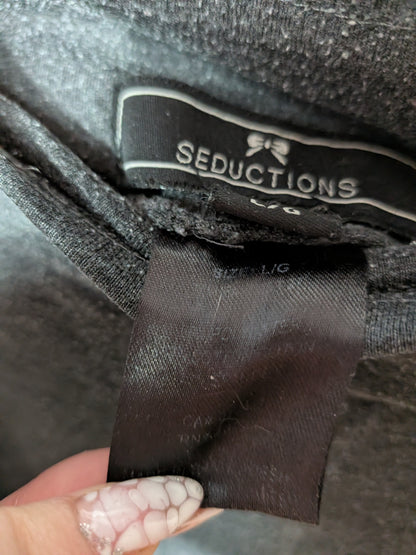 Legging gris anthracite ajusté - SEDUCTIONS - L