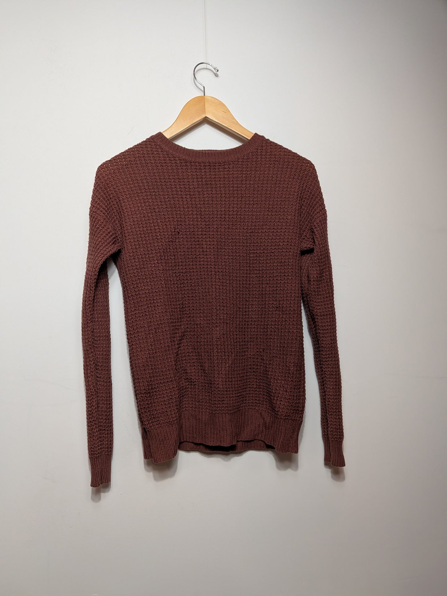 Chandail tricot de maille marron - Ardene - S/P