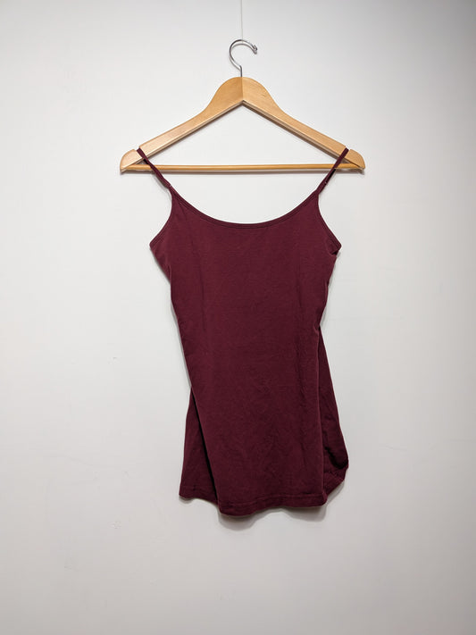 Camisole prune - tag - M