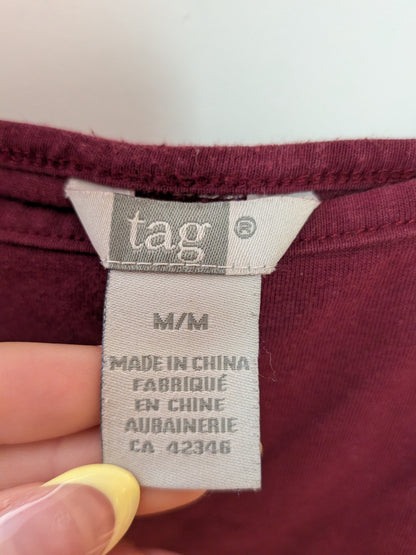 Camisole prune - tag - M
