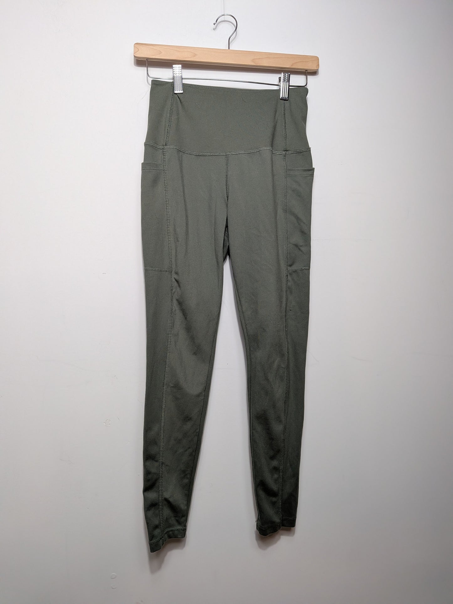 Legging vert olive avec poches - DANSKIN - S/P