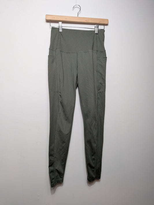 Legging vert olive avec poches - DANSKIN - S/P