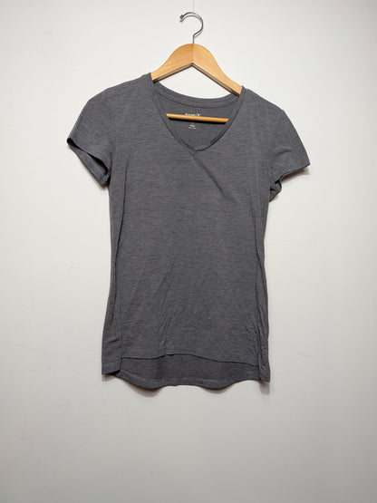 T-shirt sport gris col en V - OLD NAVY - XS