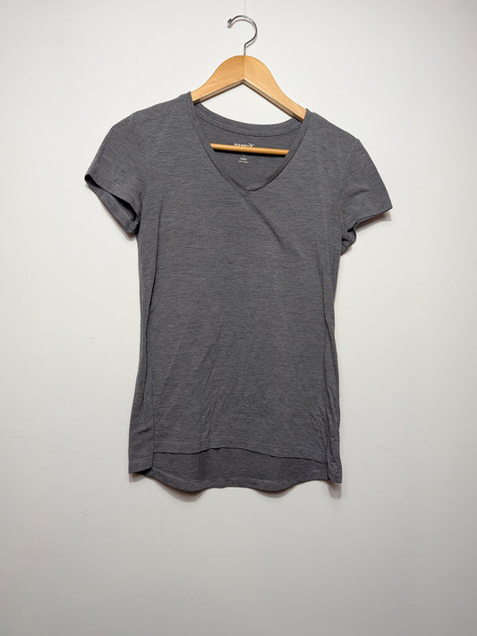 T-shirt sport gris col en V - OLD NAVY - XS