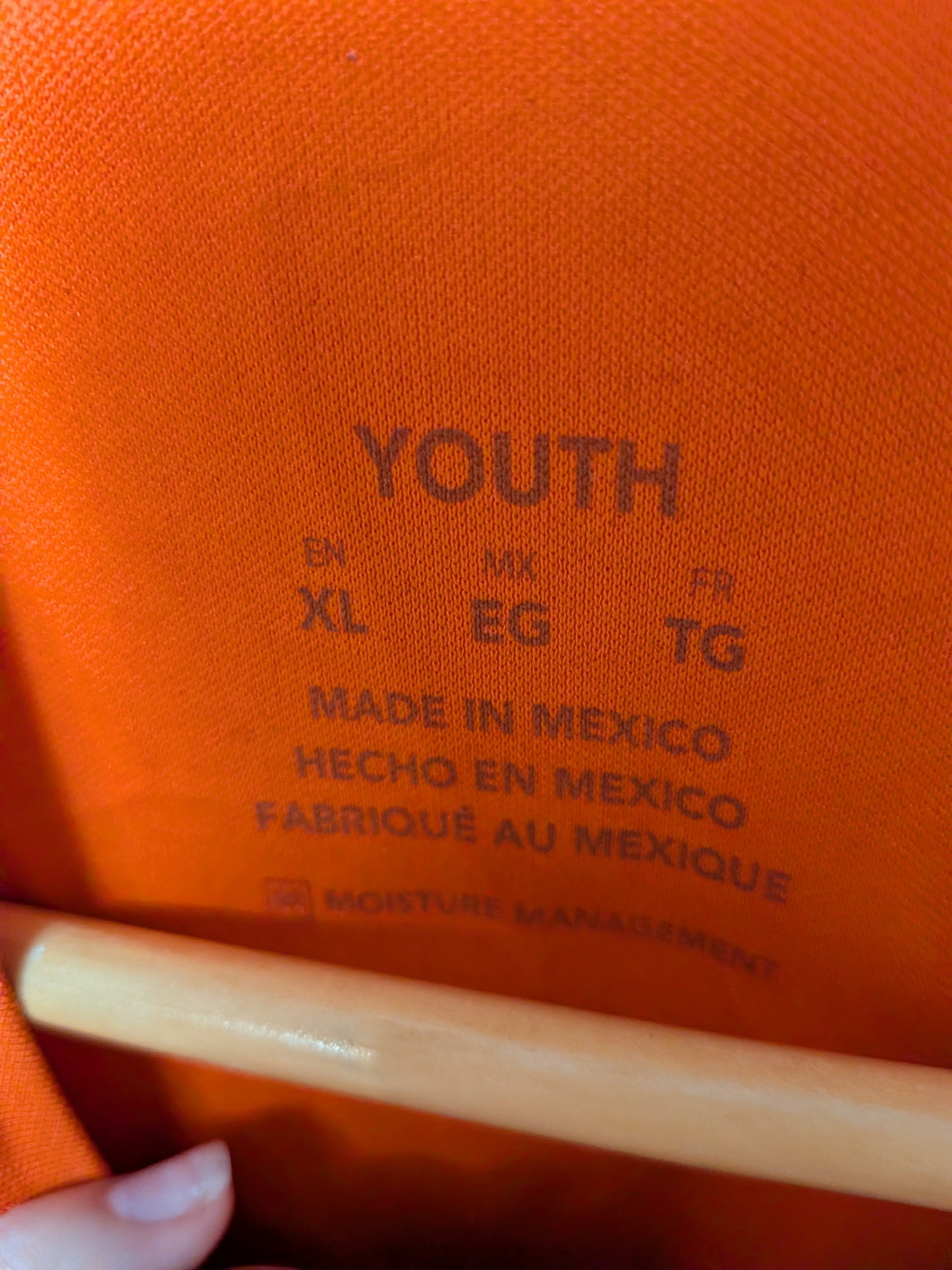 T-shirt sport orange Patriotes - niva - XL (Youth)