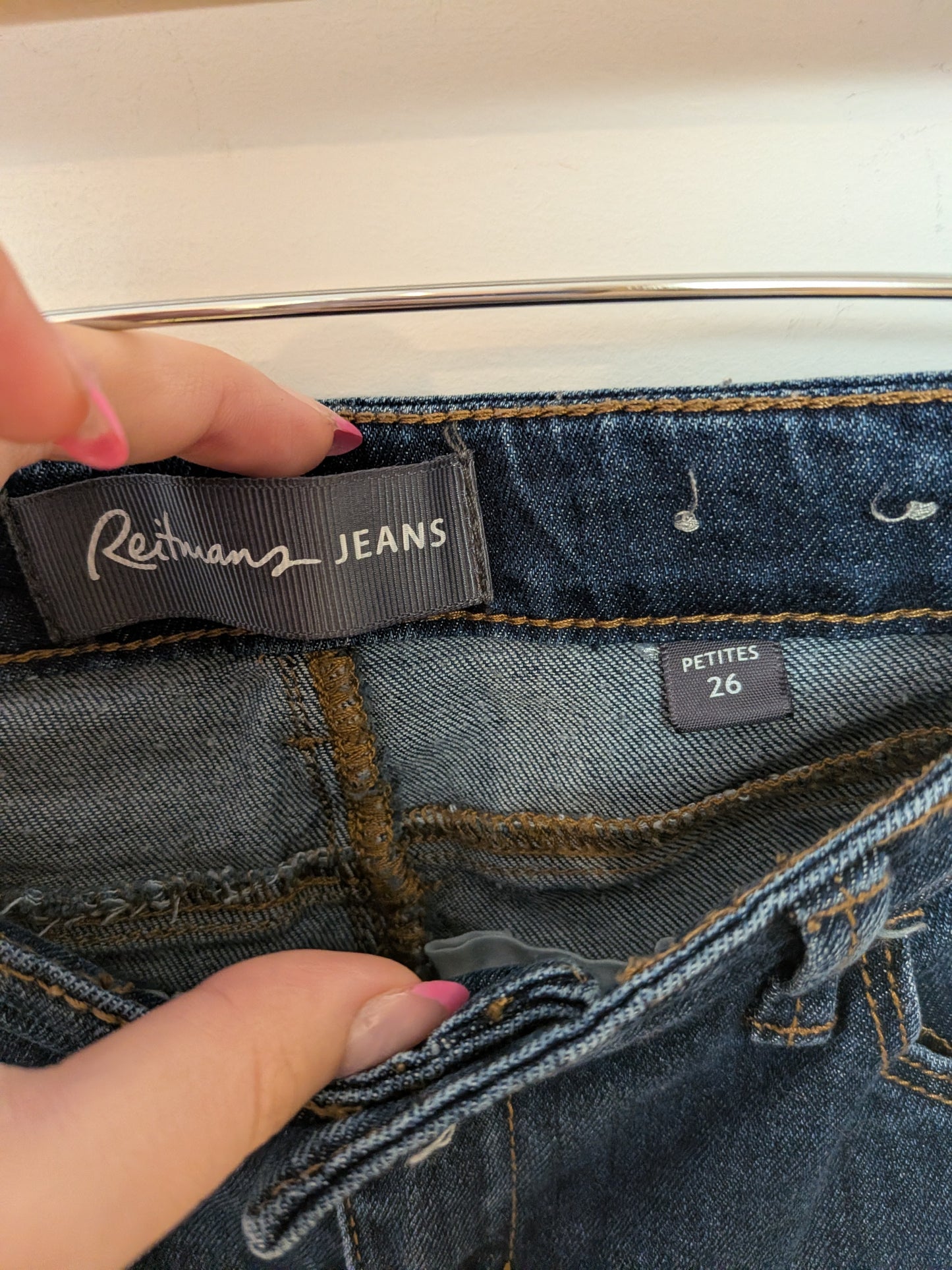 Jeans bleu foncé - Reitmans - 26