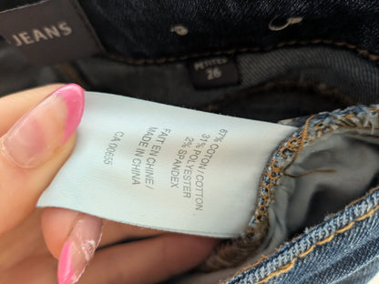 Jeans bleu foncé - Reitmans - 26