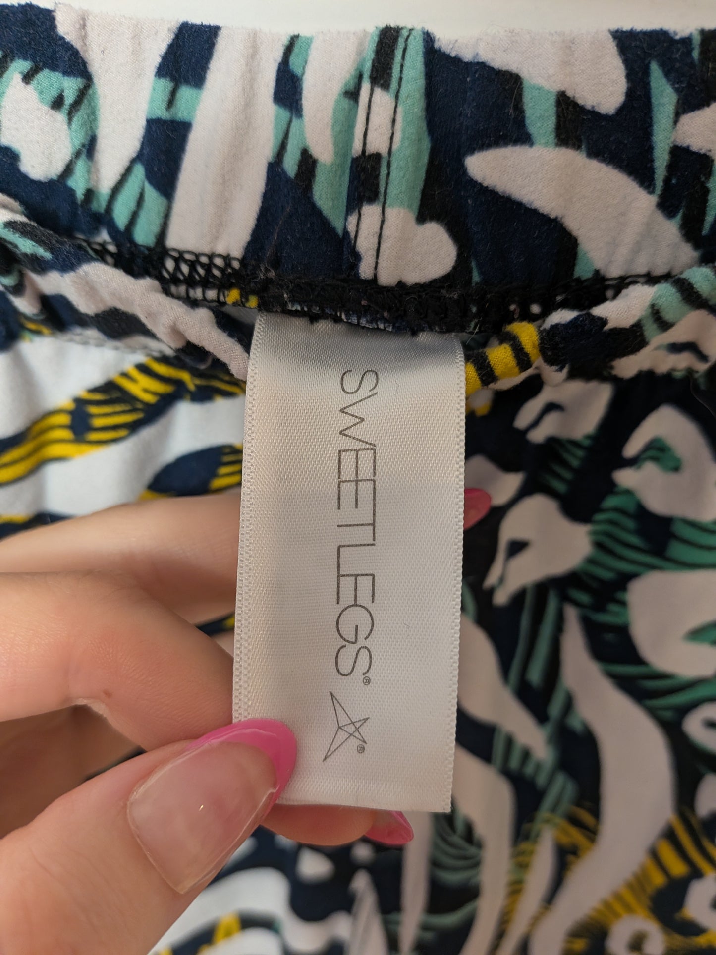 Legging motifs zébrés et léopard - SWEETLEGS - Taille manquante
