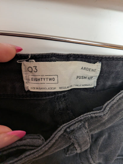 Jeans noir Push Up - EIGHTYTWO - 03