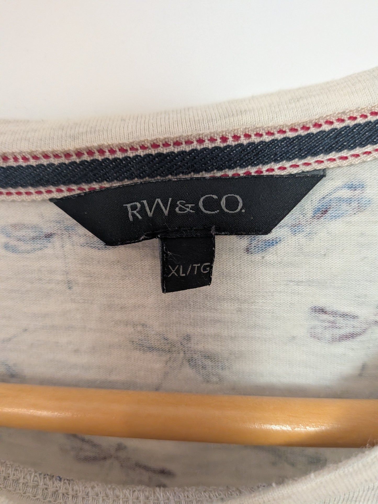 T-shirt gris libellules - RW&CO - XL