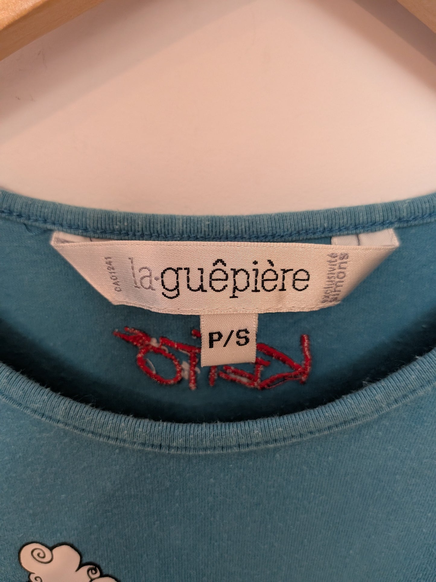 Robe bleue moutons - La Guêpière - P/S