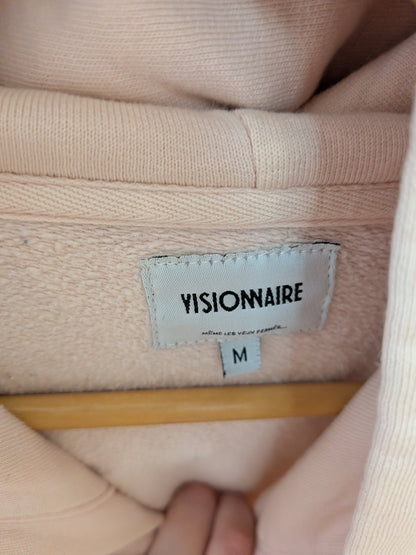 Hoodie rose - Visionnaire - M