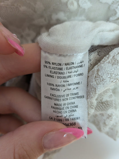 Haut dentelle beige - ARDENE - S/P