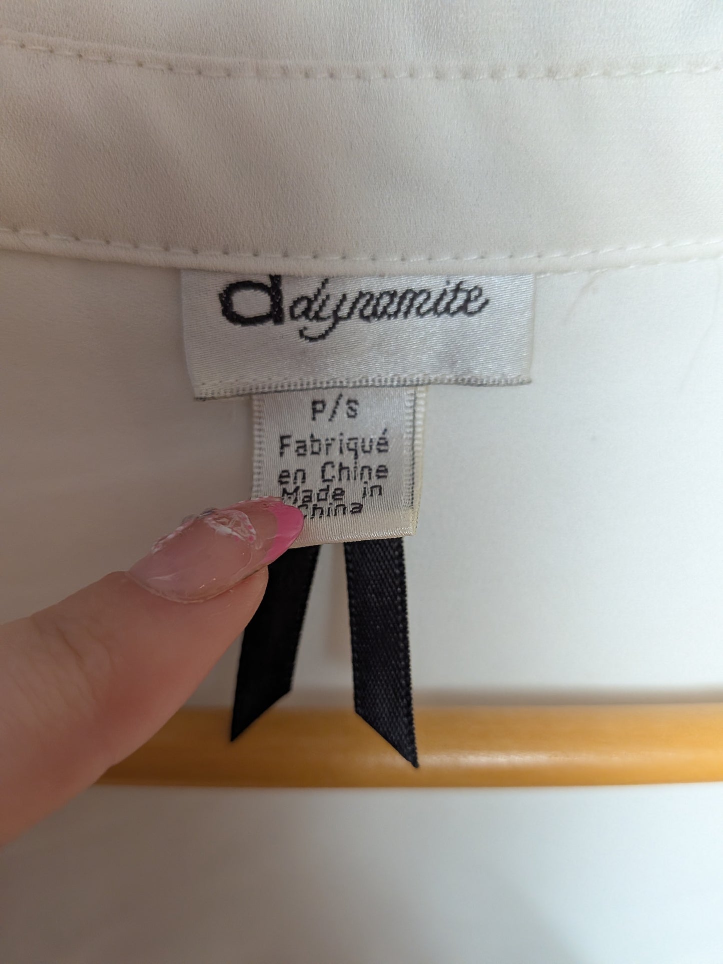Chemise blanche - Dynamite - P/S
