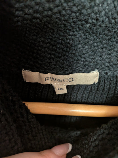 Robe en tricot noir - RW&CO. - L