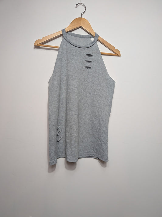 Distressed crop top - Unknown - Size missing