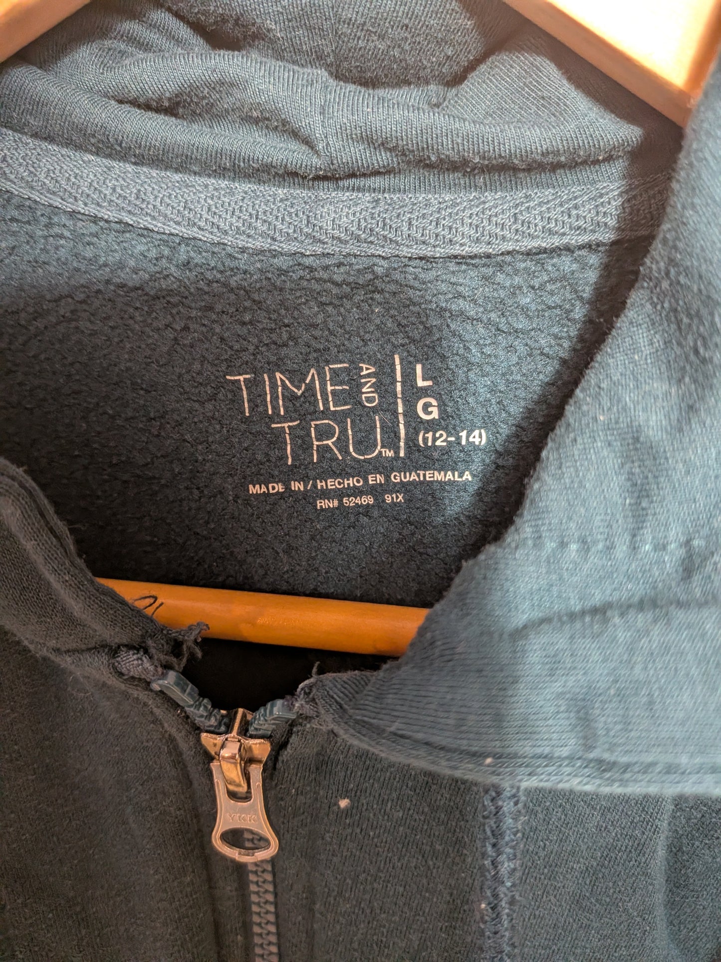 Veste à capuchon - TIME AND TRU - L
