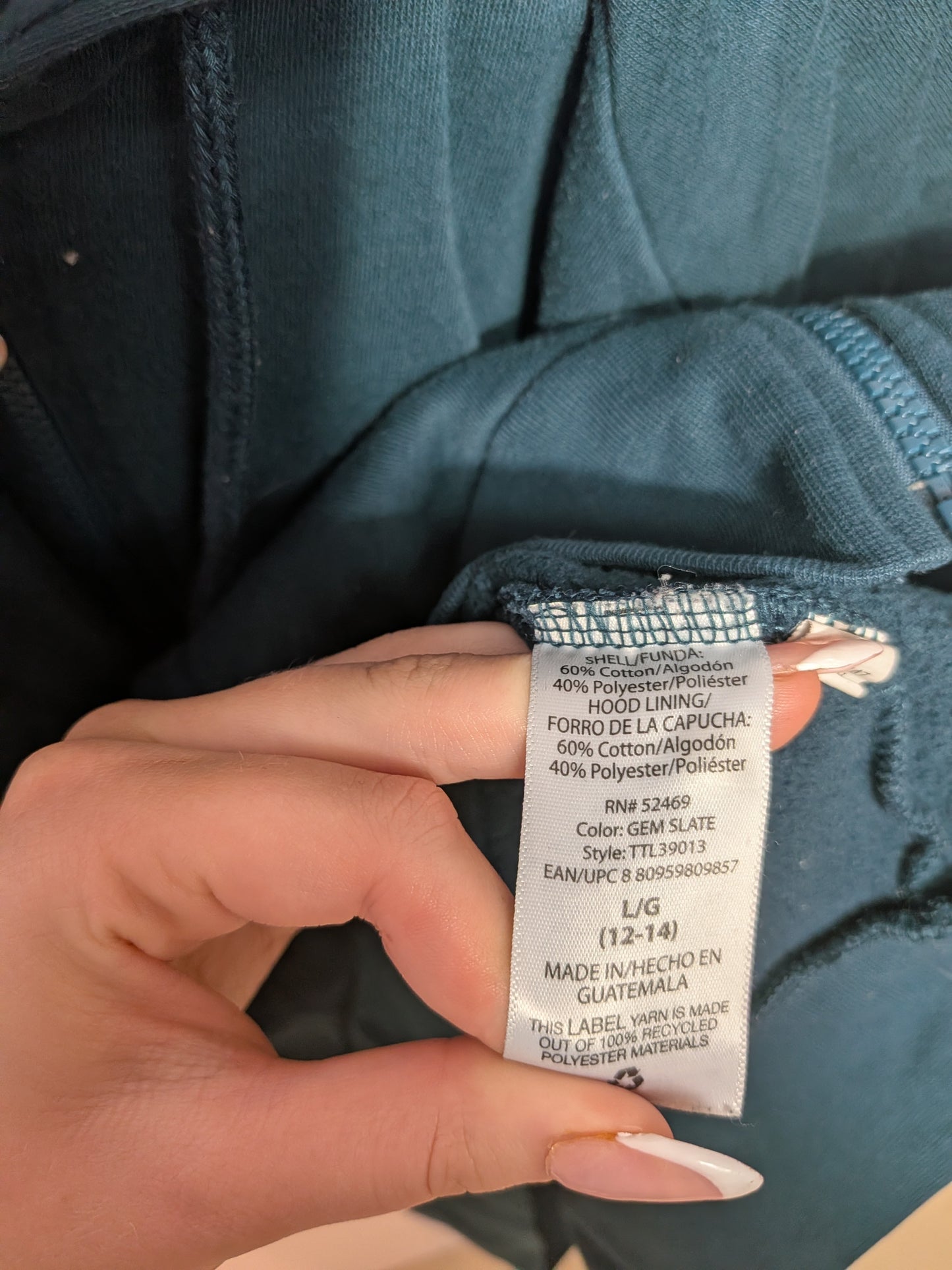 Veste à capuchon - TIME AND TRU - L