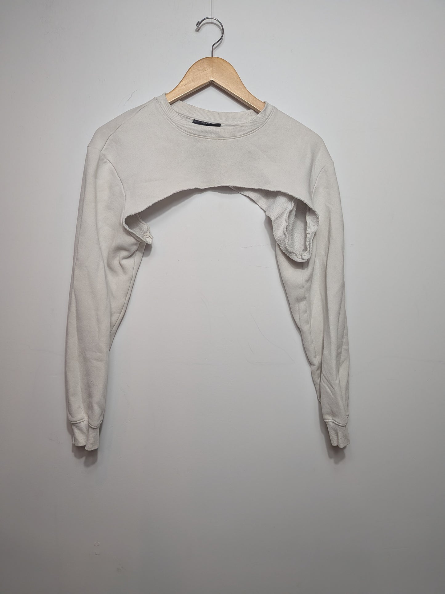 Chandail ultra court hausse-épaule - H&M - S