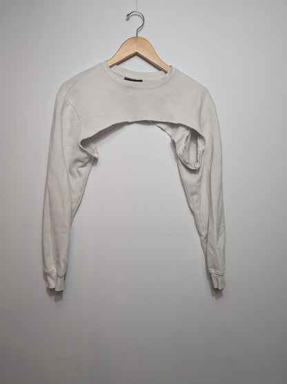 Chandail ultra court hausse-épaule - H&M - S