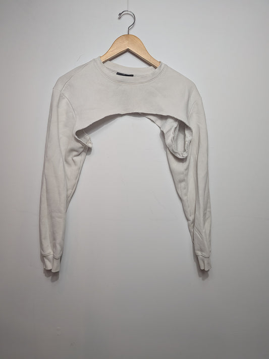 Chandail ultra court hausse-épaule - H&M - S