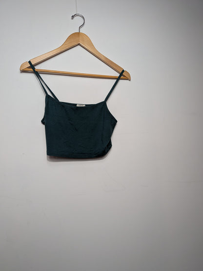 Camisole courte vert forêt - Ardene - M