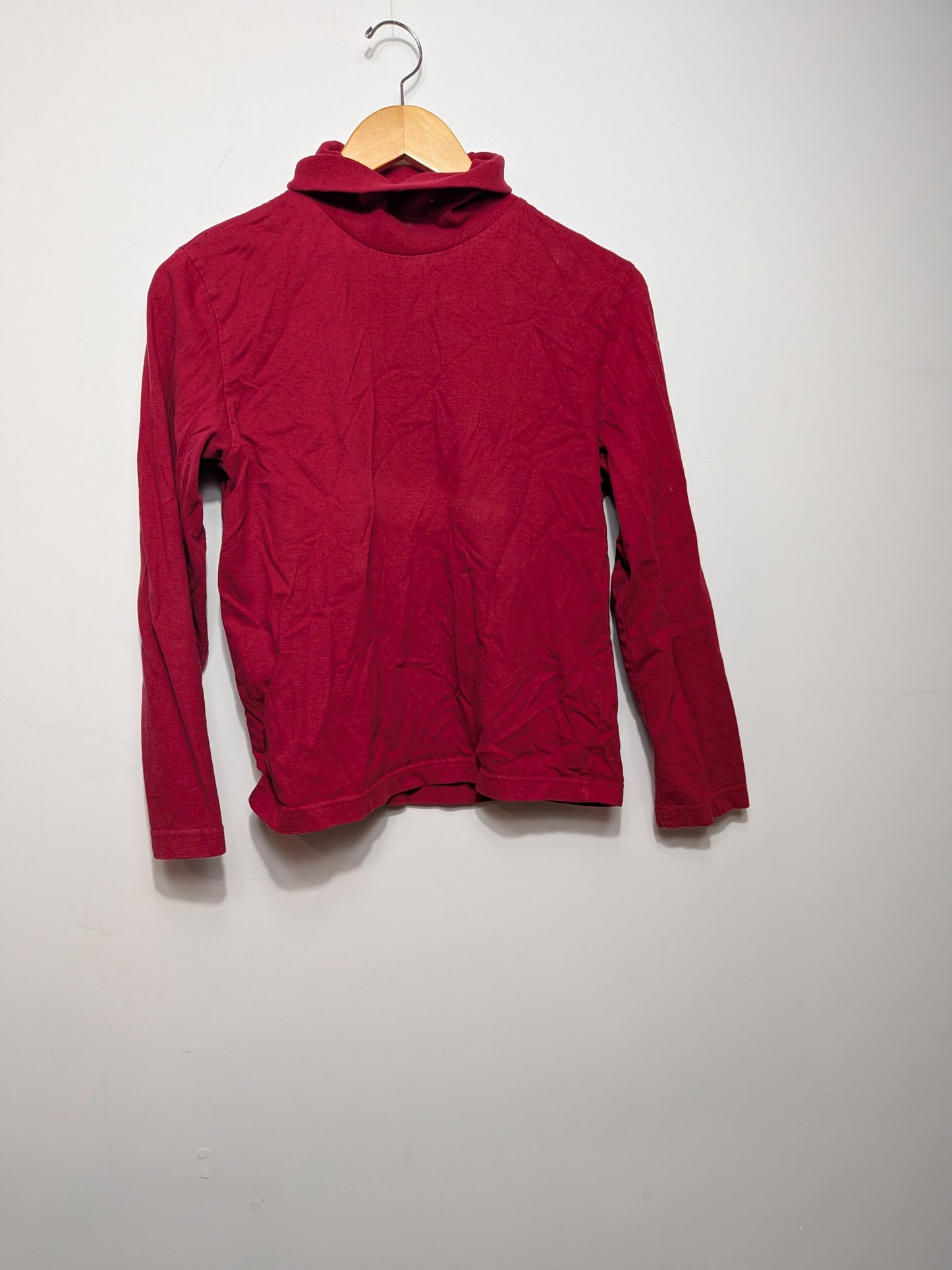 Chandail col roulé rouge - keyline - L