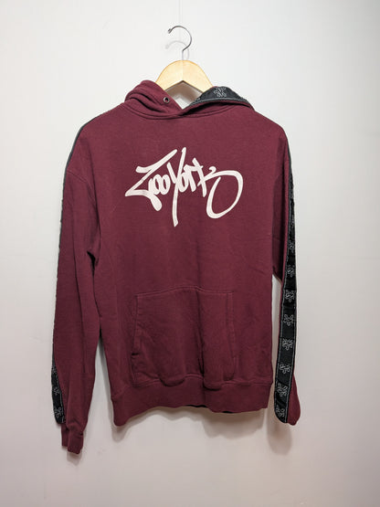Hoodie bourgogne - ZOO YORK - S