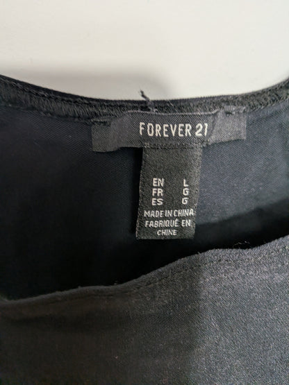 Camisole corset noire - FOREVER 21 - L
