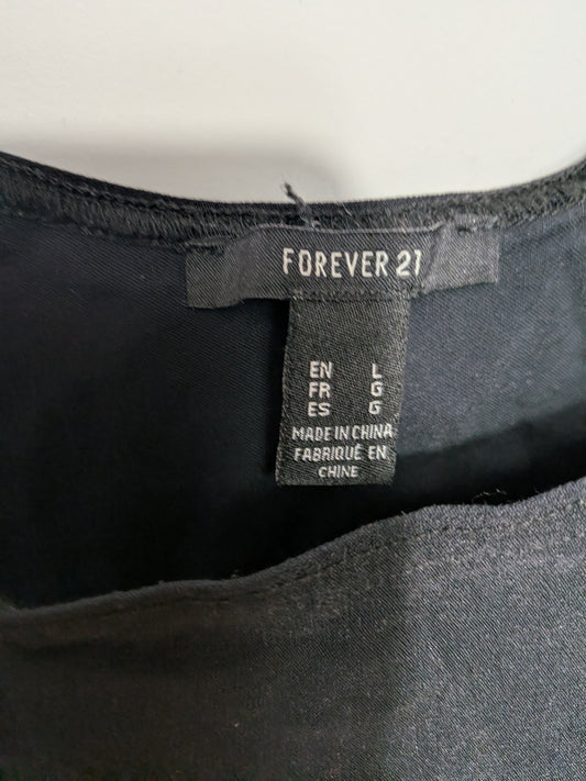Camisole corset noire - FOREVER 21 - L