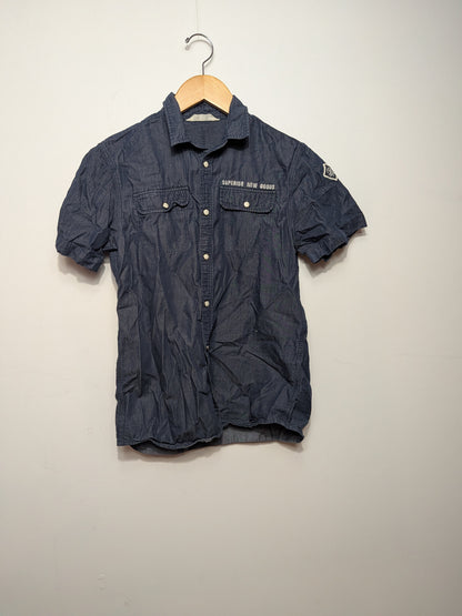 Chemise en denim courte - H&M - Taille manquante