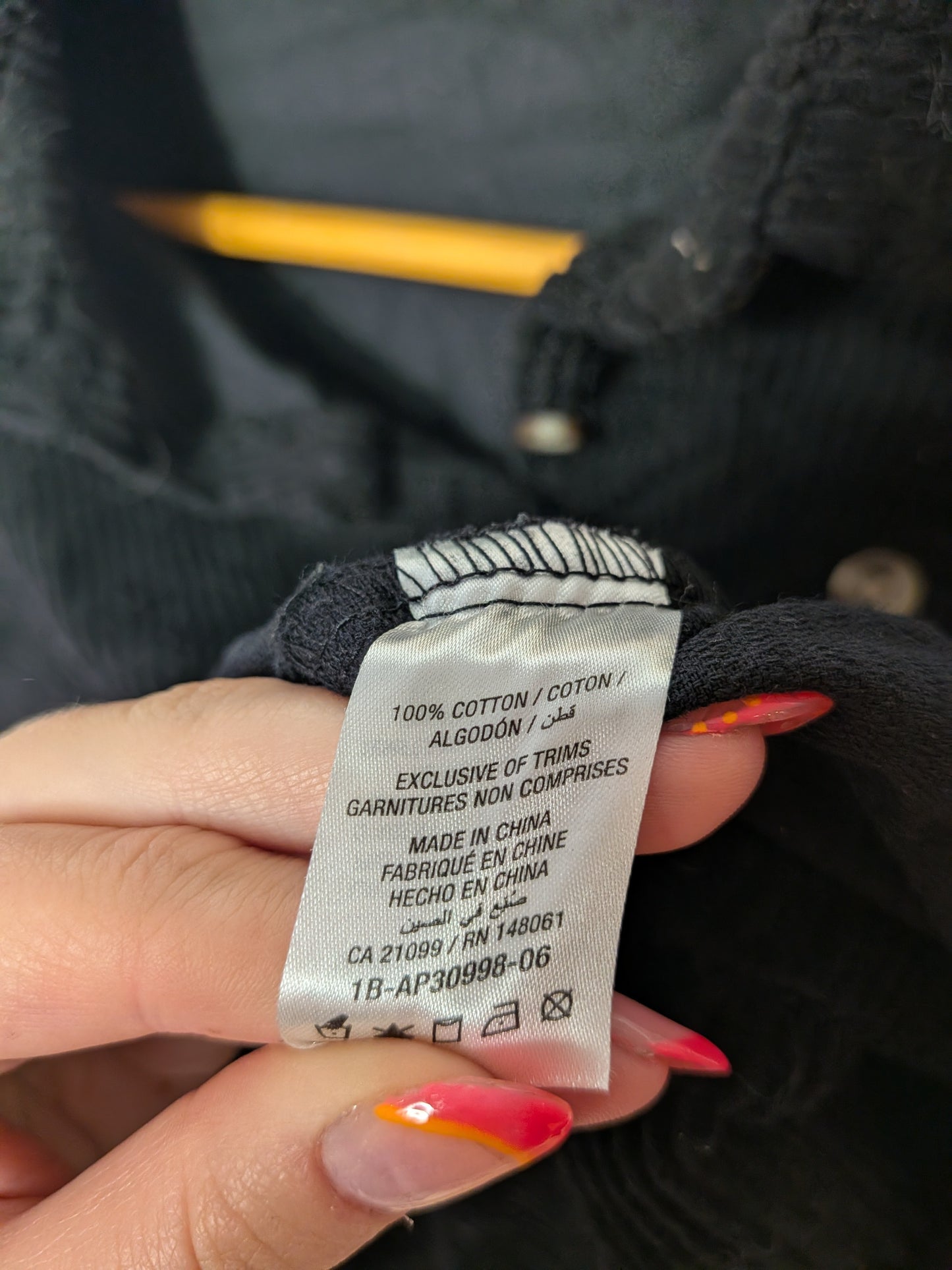 Veste courte en velours côtelé - ARDENE - L