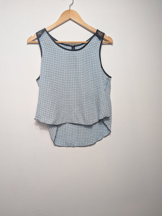 Camisole fluide à carreaux - Inconnu - Taille manquante