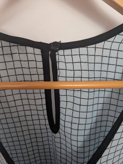 Camisole fluide à carreaux - Inconnu - Taille manquante