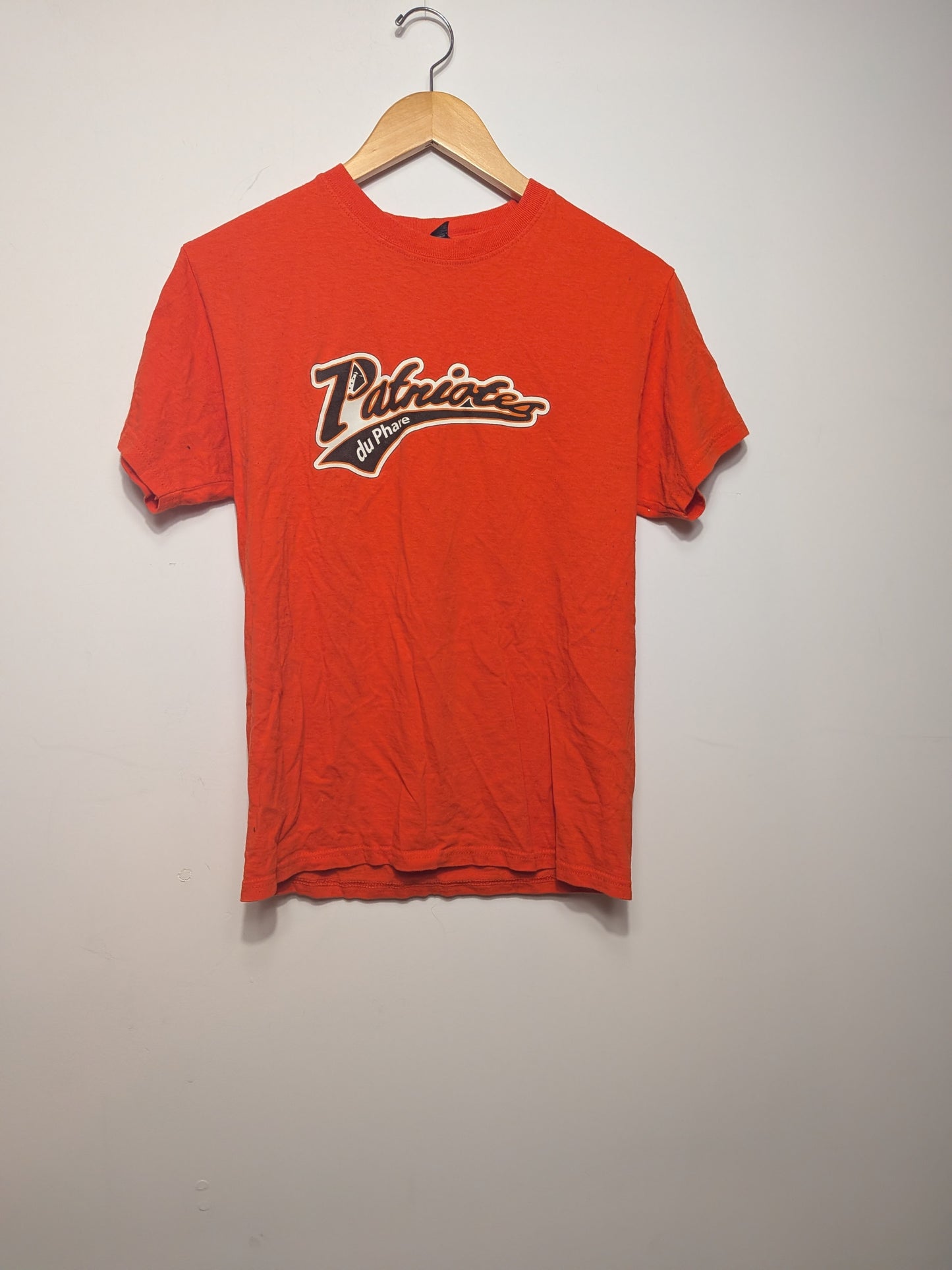 T-shirt orange Patriotes du Phare - M&O Gold - S