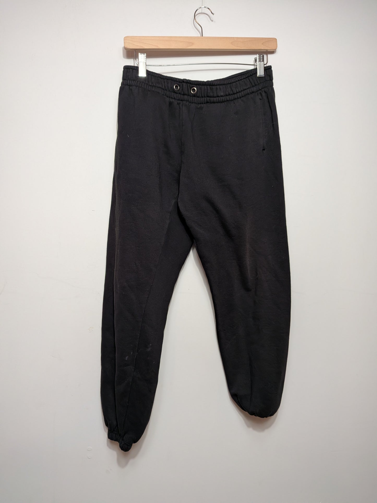 Pantalon de jogging molletonné noir - Inconnu - 14-16 ans