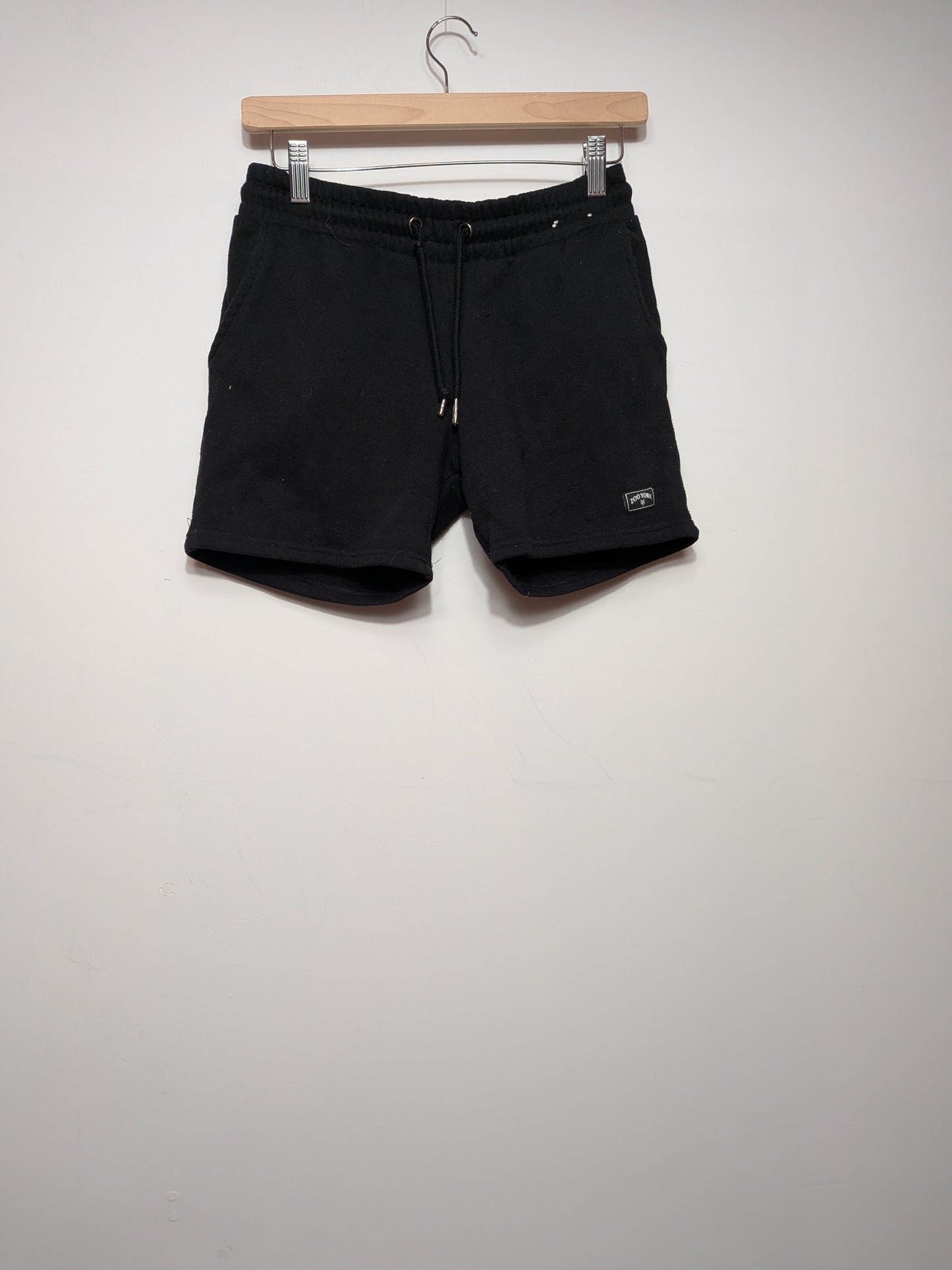 Short molletonné noir - ZOO YORK - 14 ans