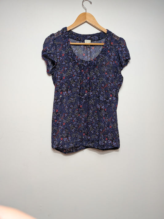 Blouse fluide florale plissée - Dynamite - M