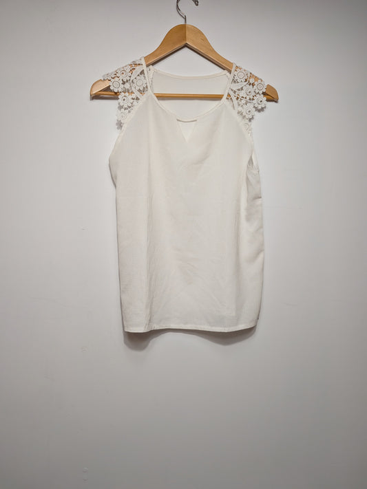 Camisole fluide dentelle ajourée - Inconnu - M