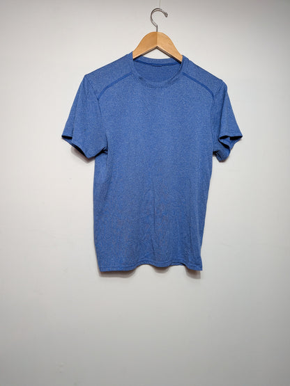 T-shirt athlétique respirant bleu chiné - Inconnu - Taille manquante