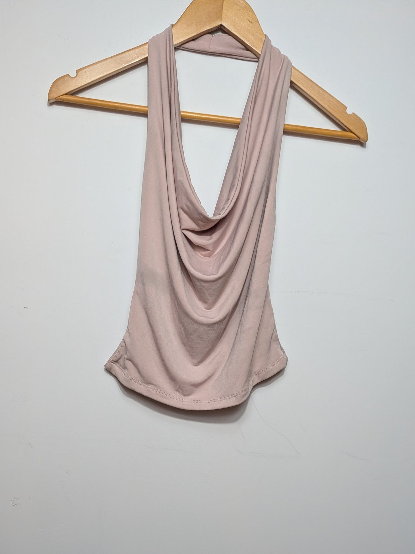 Haut dos nu col bénitier rose - twik - XS