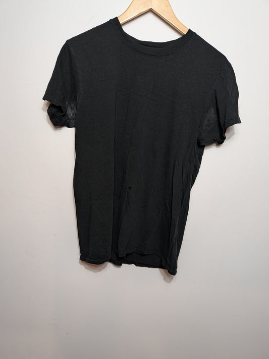 T-shirt basique col rond noir - GILDAN - M