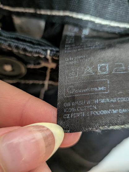 Pantalon cargo surpiqûres blanches contrastées - H&M - 6
