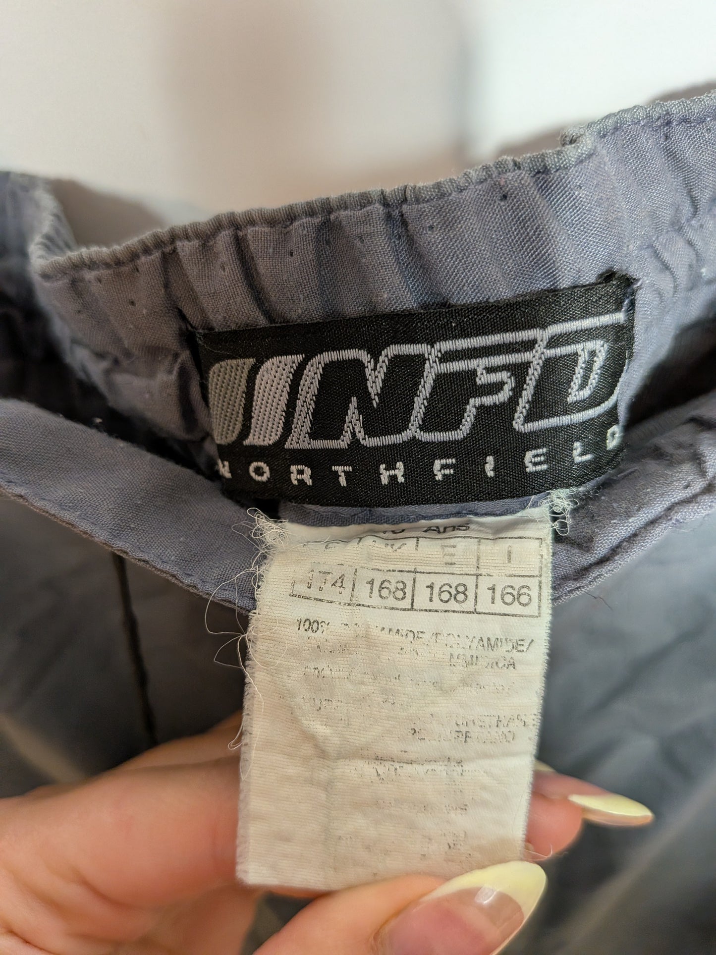 Pantalon survêtement coupe-vent gris - UNFD NORTHFIELD - 16 ans