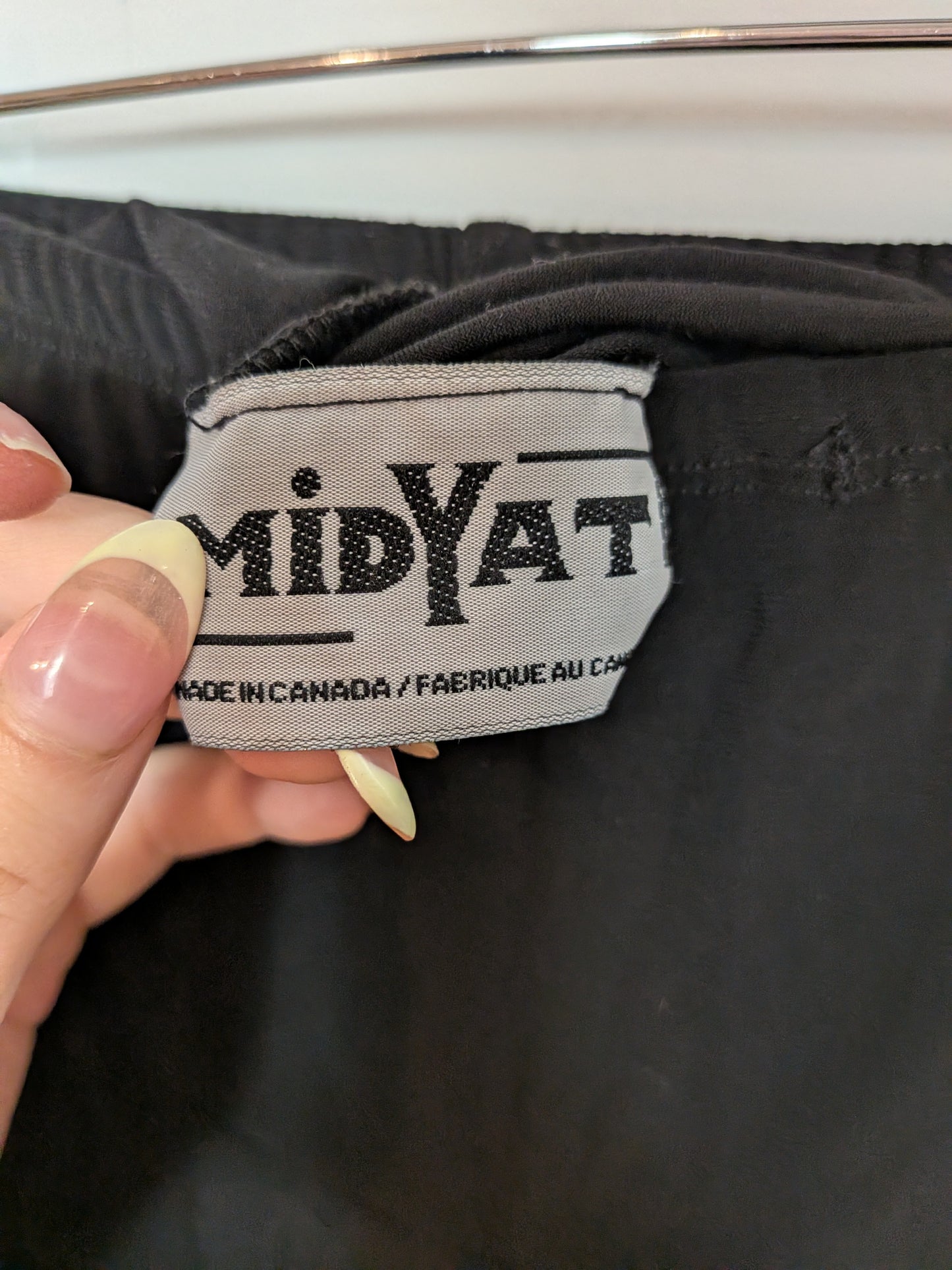 Minijupe à volants superposés noire - MIDYAT - Taille manquante