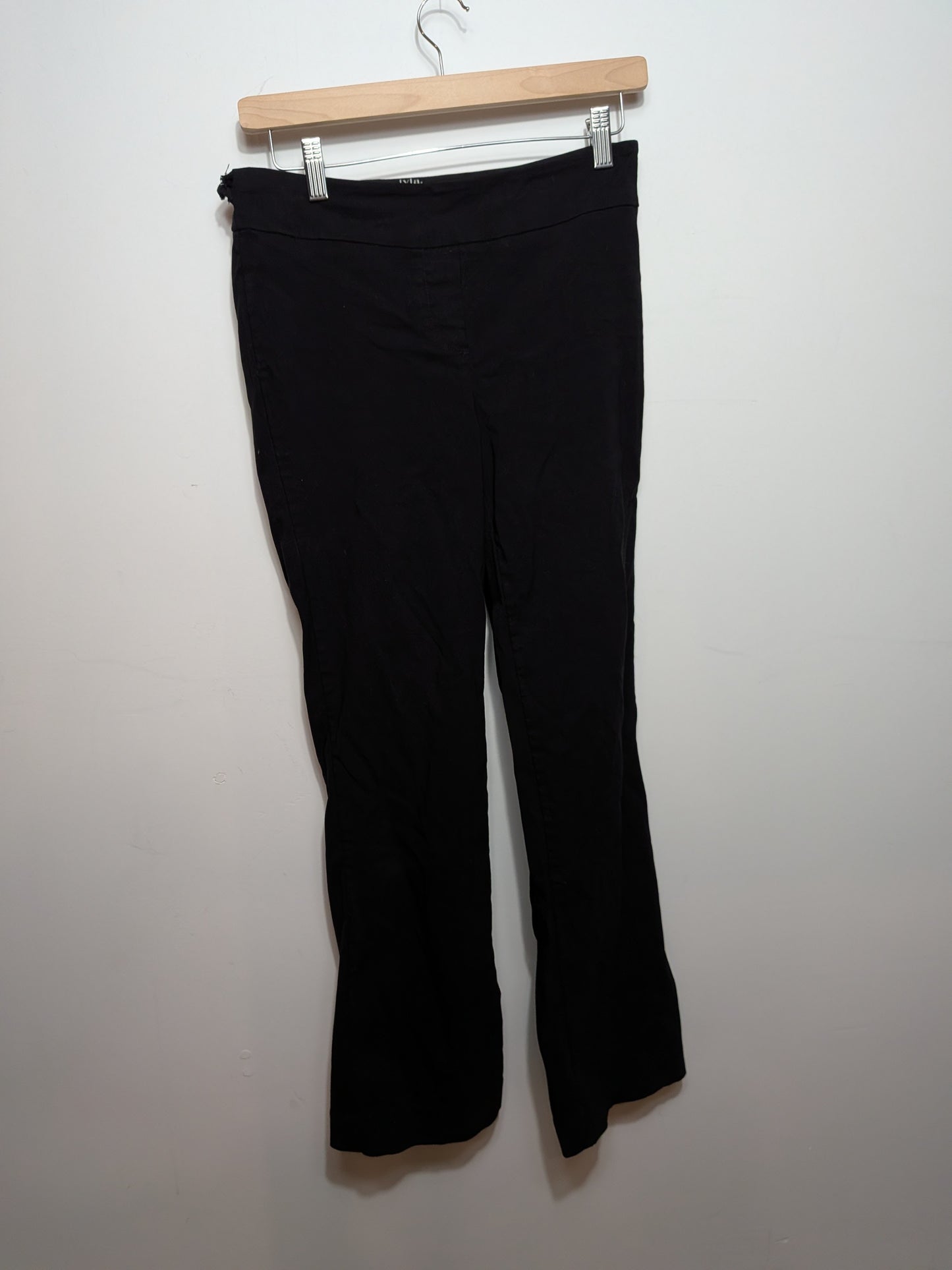 Pantalon droit ajusté noir - iyla. - 6P