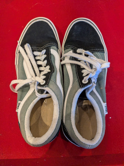 Baskets de skate Old School Pro sauge et noir - VANS - US M 8.0